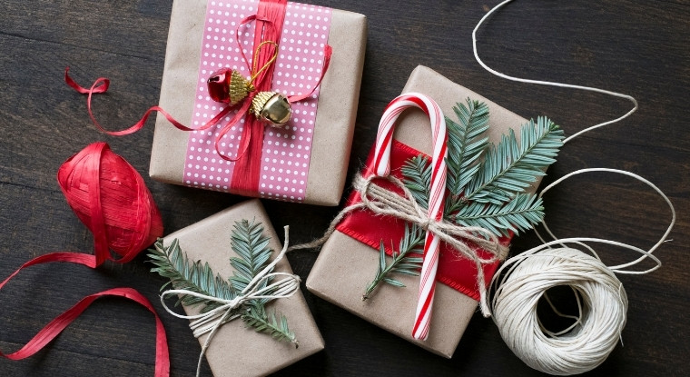 Gift Bag With Strings