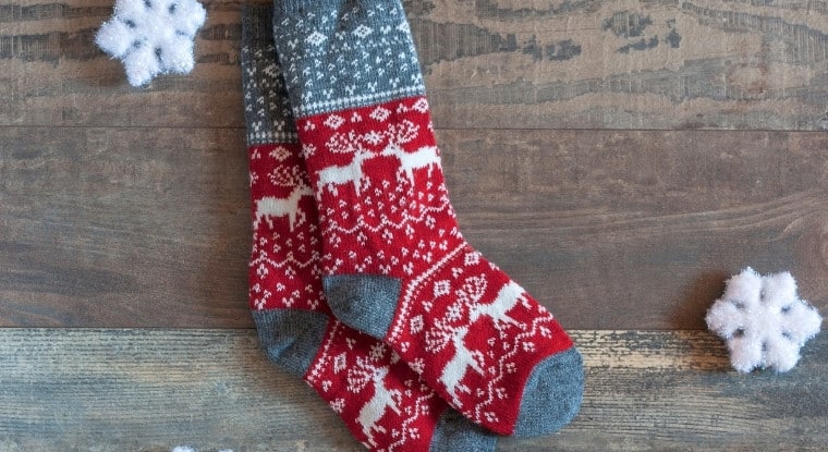 How to Wrap Socks for Christmas Gift